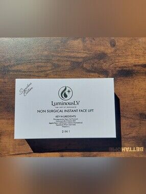 LuminousLV Signature Series Non Surgical 2 In 1 Instant Face Lift Full Size NWT